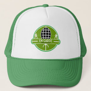Competitive Sword Fencing Trucker Hat
