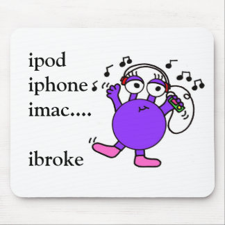 Comphy Critterz imac mouse pad