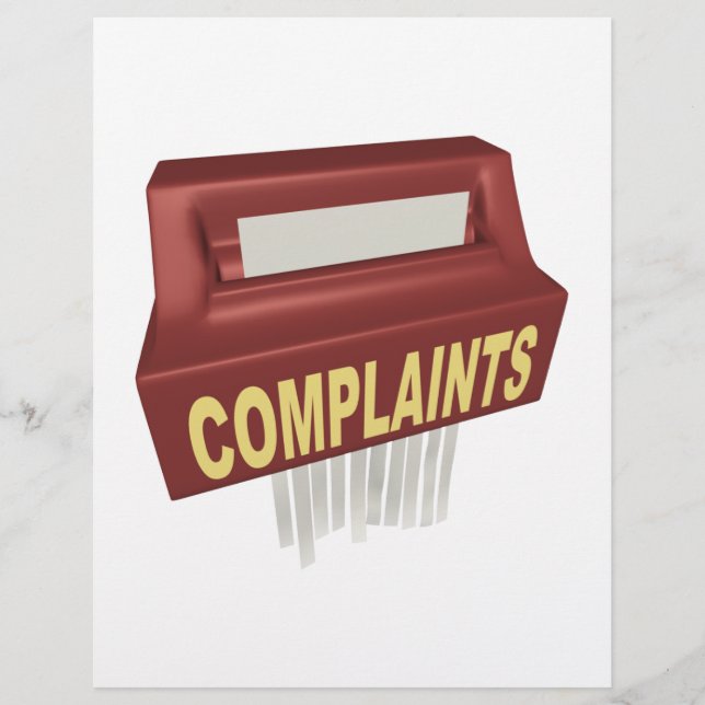 Complaint Box Flyer (Front)