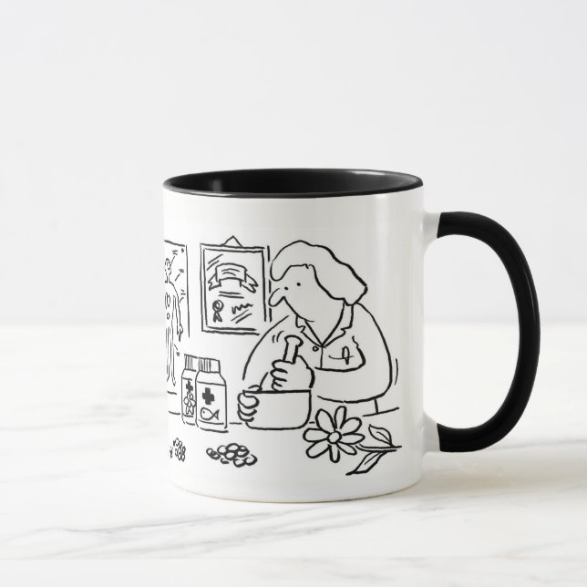 Complementary Alternative Herbal Medicine Mug (Right)