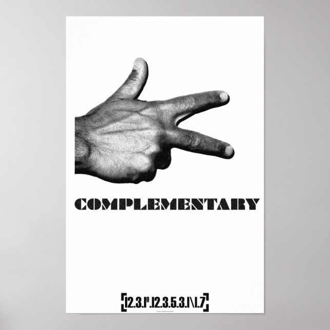 complementary poster (Front)