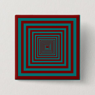 Complementary Two Colour Combination / Mix 15 Cm Square Badge