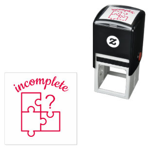 Complete Building Block Grading Self-inking Stamp