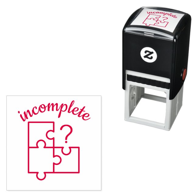 Complete Building Block Grading Self-inking Stamp (In Situ)