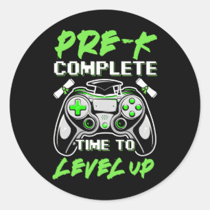 Complete Gaming Apparel 1 Classic Round Sticker