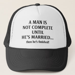 Complete Married Trucker Hat