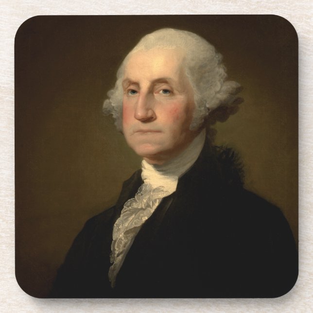 Completed Anthaeneum George Washington, Stuart Coaster (Front)