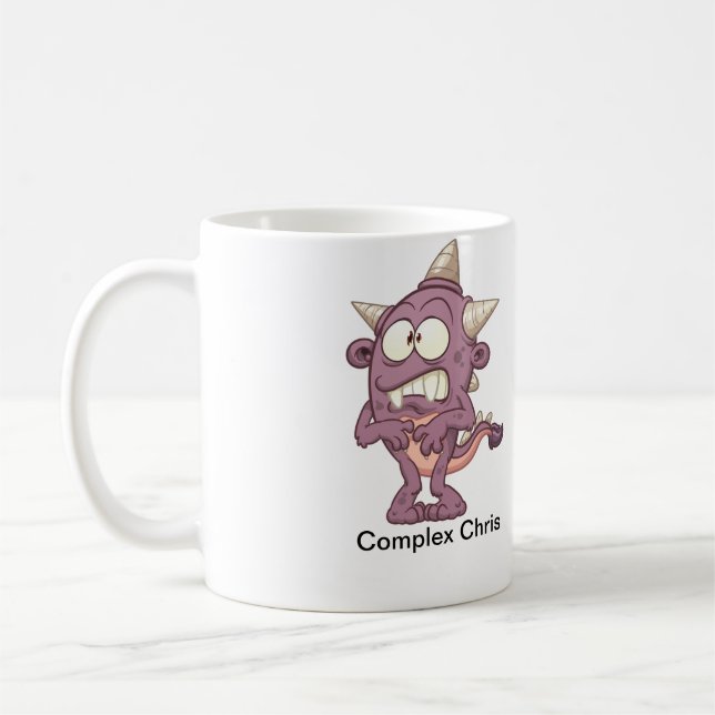 Complex Chris Coffee Mug (Left)