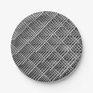 Complex Metal Structure Paper Plate