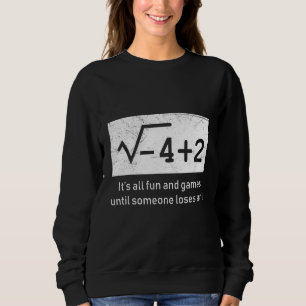 Complex numbers math sweatshirt