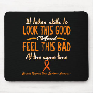 complex regional pain syndrome awareness 3 mouse pad