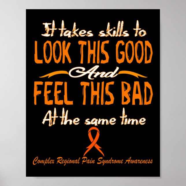 Complex Regional Pain Syndrome Awareness 3  Poster (Front)