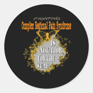 Complex Regional Pain Syndrome Awareness 4 Classic Round Sticker