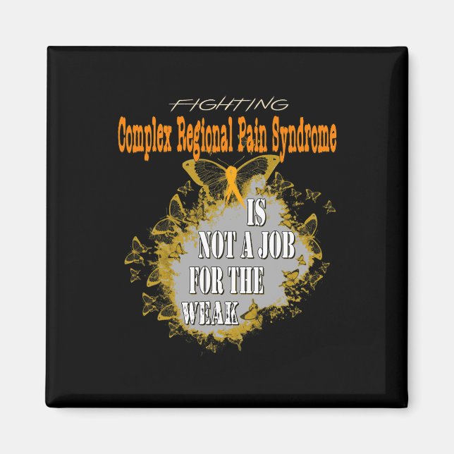 Complex Regional Pain Syndrome Awareness 4  Magnet (Front)