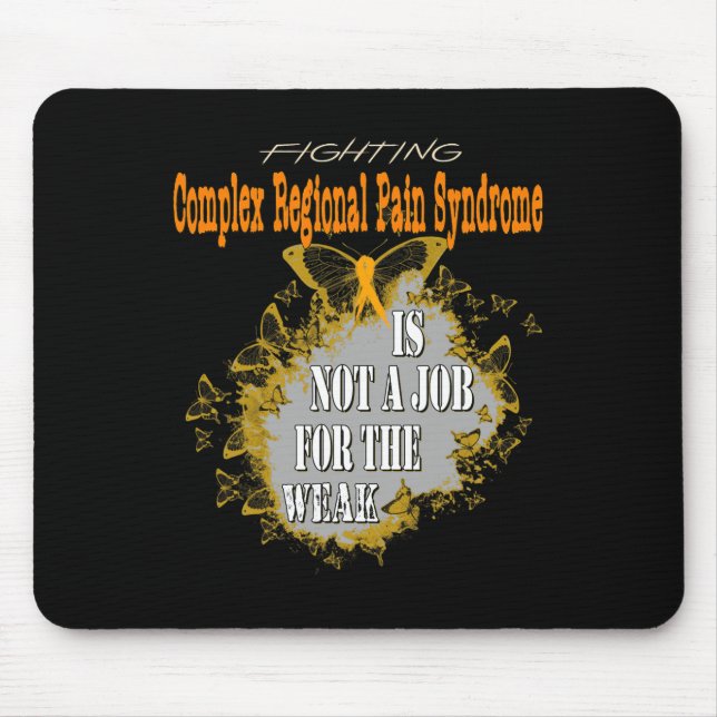 complex regional pain syndrome awareness 4 mouse pad (Front)