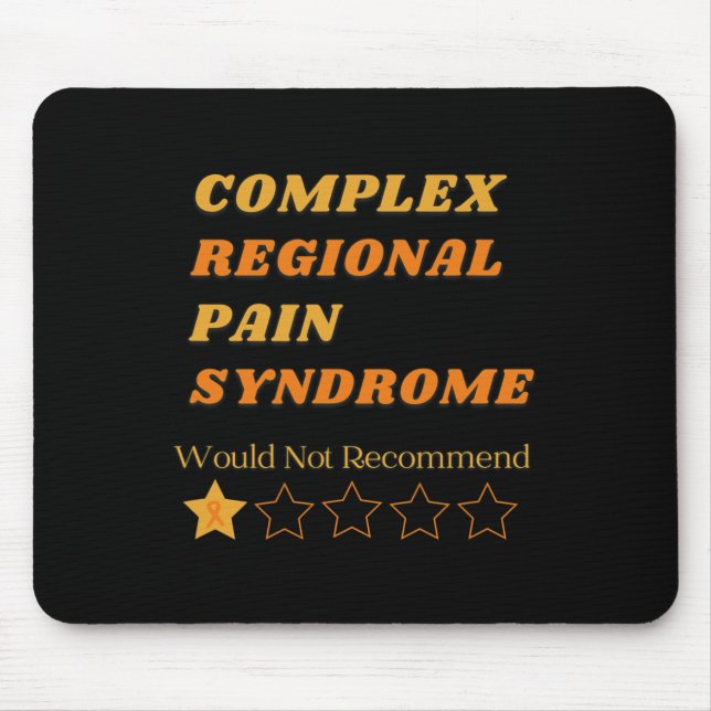 Complex Regional Pain Syndrome Awareness - CRPS Aw Mouse Pad (Front)