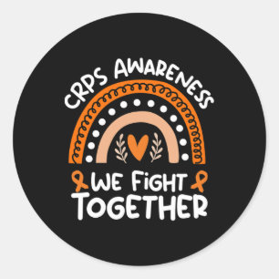 Complex Regional Pain Syndrome Awareness Crps  Classic Round Sticker