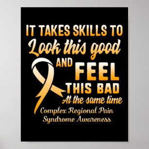 Complex Regional Pain Syndrome Awareness CRPS Supp Poster