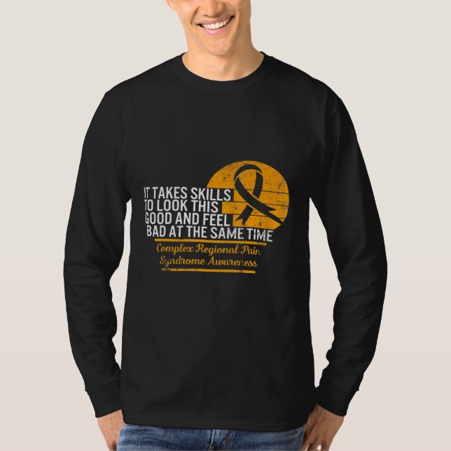 Complex Regional Pain Syndrome Awareness Crps Supp T-Shirt (Front)