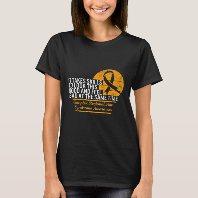 Complex Regional Pain Syndrome Awareness Crps Supp T-Shirt (Front)