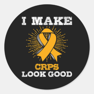Complex Regional Pain Syndrome Awareness Gift CRPS Classic Round Sticker
