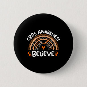 Complex Regional Pain Syndrome Awareness Month Crp 6 Cm Round Badge
