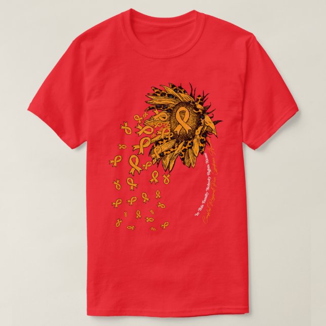Complex Regional Pain Syndrome Awareness sunflower T-Shirt (Design Front)
