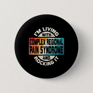 Complex Regional Pain Syndrome Crps Rsd Awareness 6 Cm Round Badge