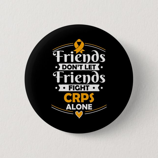 Complex Regional Pain Syndrome Gift - Algodystroph 6 Cm Round Badge (Front)