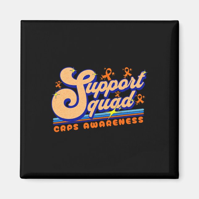 Complex Regional Pain Syndrome Support Squad Aware Magnet (Front)