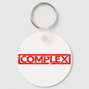 Complex Stamp Key Ring