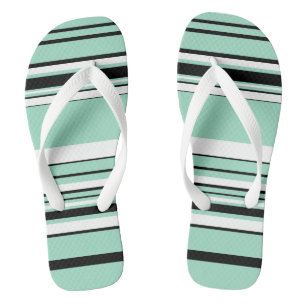 Complex Stripes - Green (Mint) Jandals