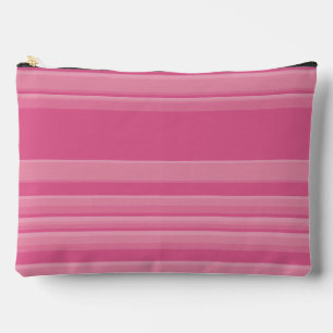 Complex Stripes in Pink Accessory Pouch