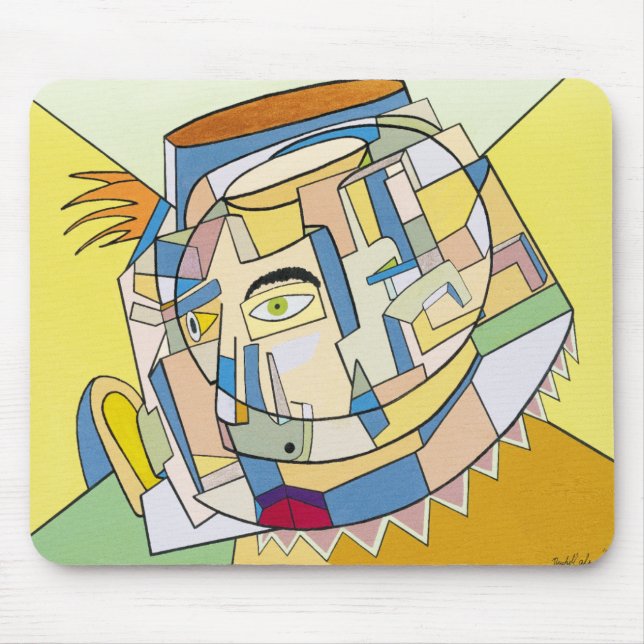 "Complex Thoughts" by Ruchell Alexander Mouse Pad (Front)