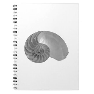 Complexity Simplicity Nautilus Shell Spiral Notebook