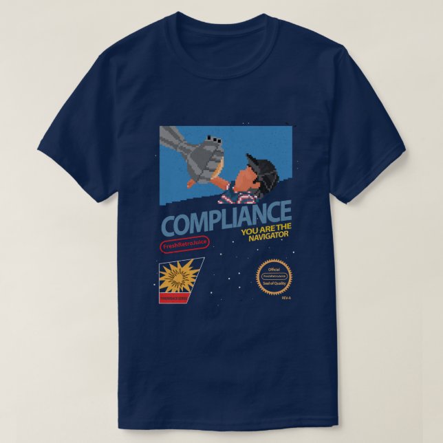 Compliance Flight of the Navigator T-Shirt (Design Front)