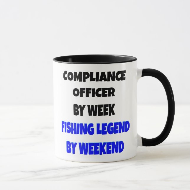 Compliance Officer Fishing Legend Mug (Right)