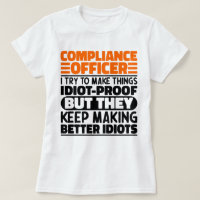 Compliance Officer I Try To Make Things Funny