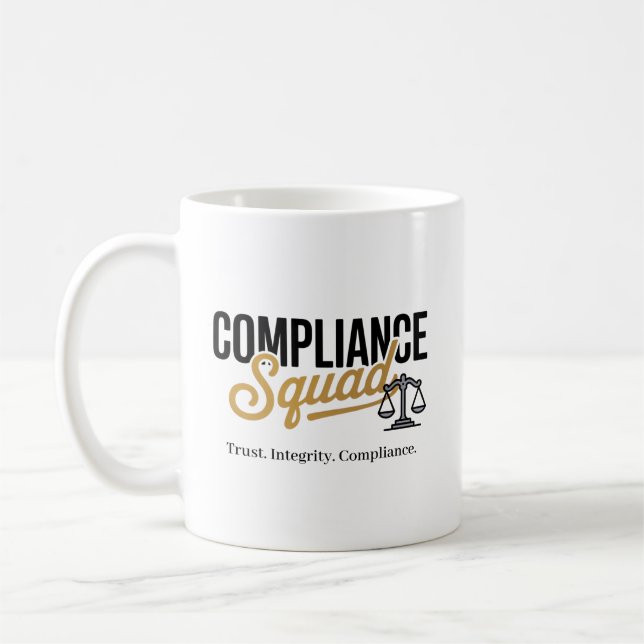 Compliance Squad  Coffee Mug (Left)