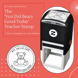 Compliment Teacher Self-Inking Stamp