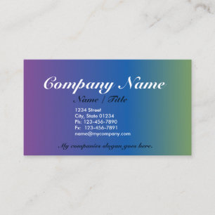 Complimentary 1 Sided Business Card Template v3