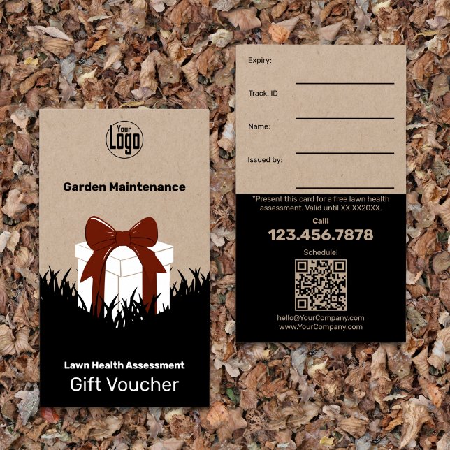Complimentary Garden Maintenance Gift Voucher Card (Complimentary Garden Maintenance Gift Voucher Card)