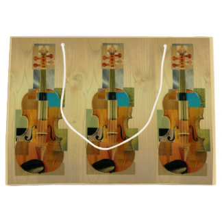 Composed Violin Trio Large Gift Bag