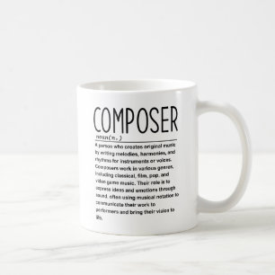 Composer coffee mug