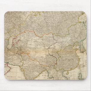 Composite Asia hand coloured map Mouse Pad