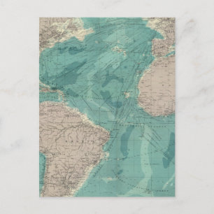 Composite Atlantic Ocean Postcard