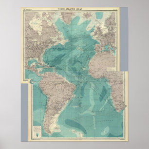 Composite Atlantic Ocean Poster