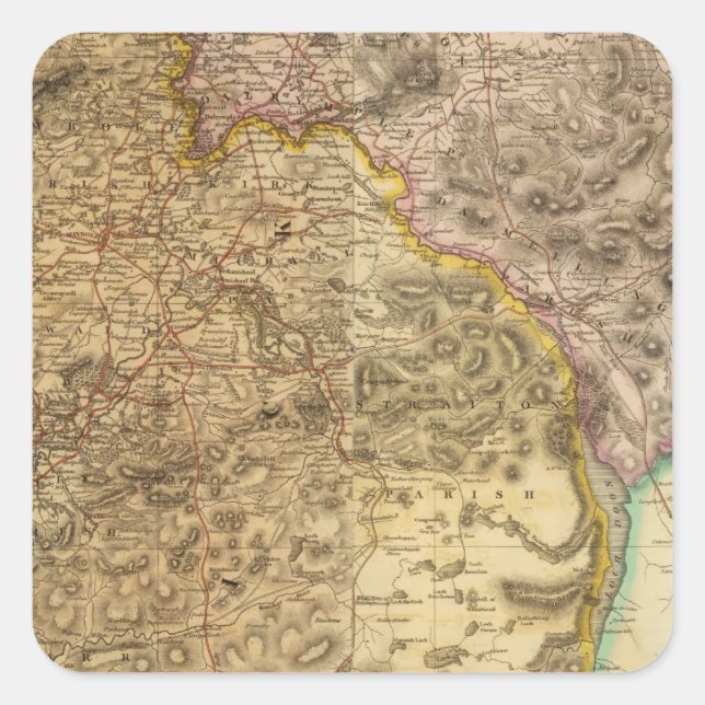 Composite Ayrshire Square Sticker (Front)