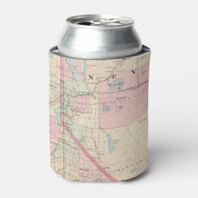 Composite Calif, Nevada Can Cooler (Can Front)