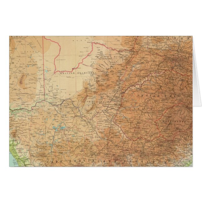 Composite Cape Province, Transvaal (Front Horizontal)